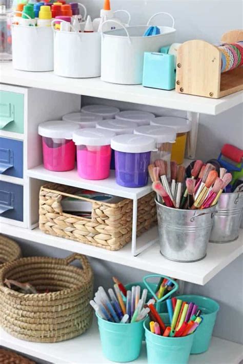 40 Of The Best Craft Storage Ideas For Kids
