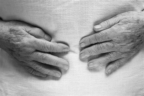 Hands Of An Old Person Stock Image Image Of Elderly 102541591
