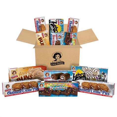 Buy Little Debbie Variety Pack Zebra Cakes 1 Box Cosmic Brownies Honey Buns Swiss Rolls And