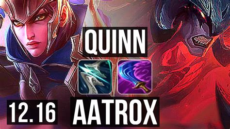 Quinn Vs Aatrox Top Rank 3 Quinn 1000 Games 414 12m Mastery