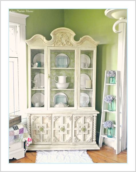 Some kitchen cabinet we are making: Shabby Farmhouse China Cabinet Makeover - Fox Hollow Cottage