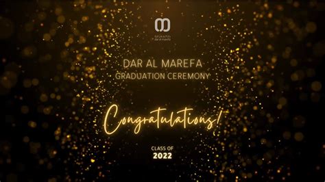 Dar Al Marefa Dp Graduation Live Streaming 2262022 Youtube