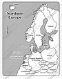 Maps of Northern Europe (Labeled and Unlabeled) | Printable Maps and ...