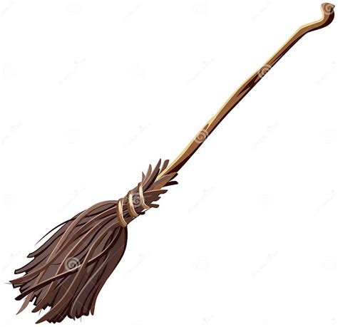 Old Broomstick Stock Vector Illustration Of Tool Object 44917747