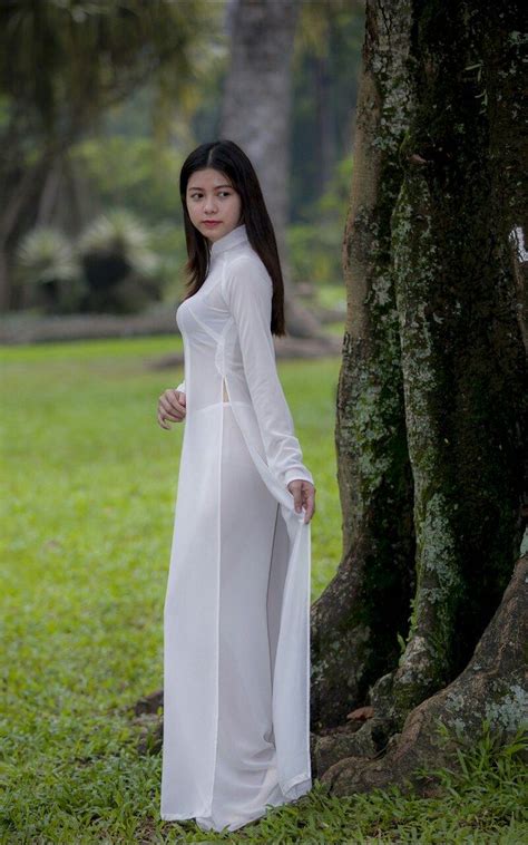 Áo dài Asian traditional fashion Vietnamese long dress Ao dai