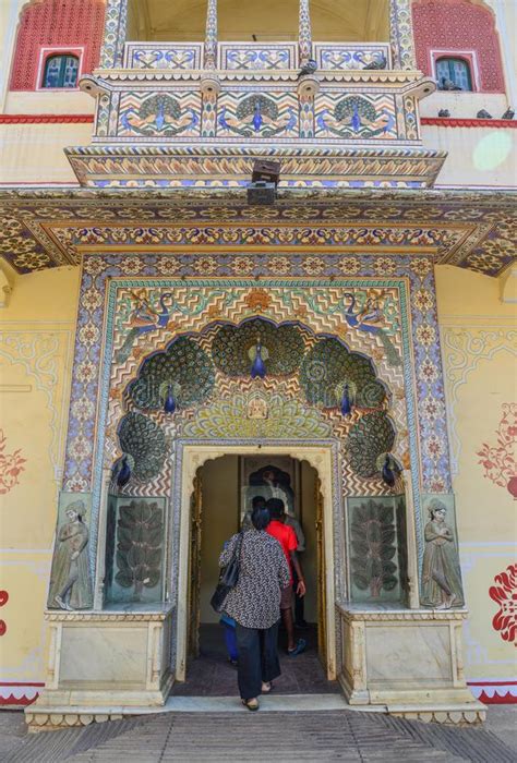 Inside Of City Palace In Jaipur India Stock Image Image Of Landmark