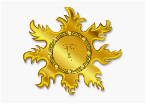 Bright Golden Sun Vector Image Sinhalese New Year Clip Art Hd Png