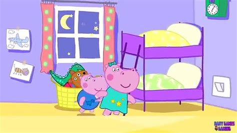 Hippo Peppa Good Night Hippo English Game Episode For Kids Video