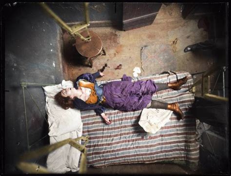 30 Vintage Crime Scenes Brought To Life In Stunningly Gruesome Color