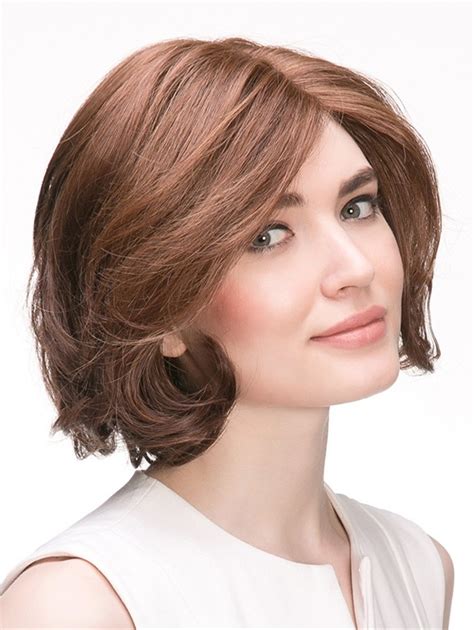 Auburn Wavy Remy Human Hair Short Lace Front Wig New Wigs Online Au
