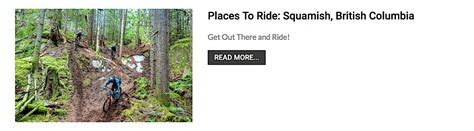 Mba S Places To Ride Popular Destinations Mountain Bike Action