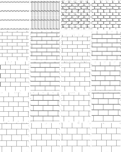 Roof Tile Hatch Patterns For Autocad Draw Space Hot Sex Picture