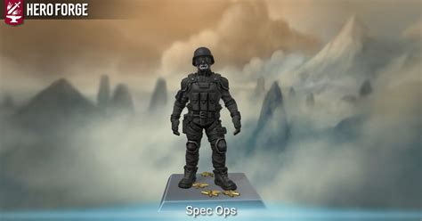 Spec Ops Made With Hero Forge
