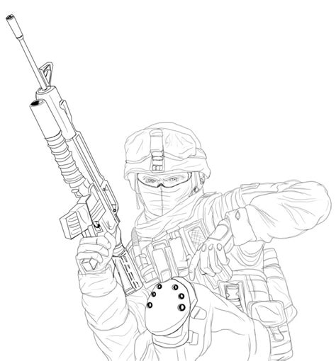 Call Of Duty Ghosts Drawing At Getdrawings Free Download