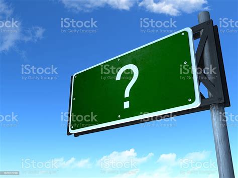 Question Road Sign Stock Photo Download Image Now Question Mark