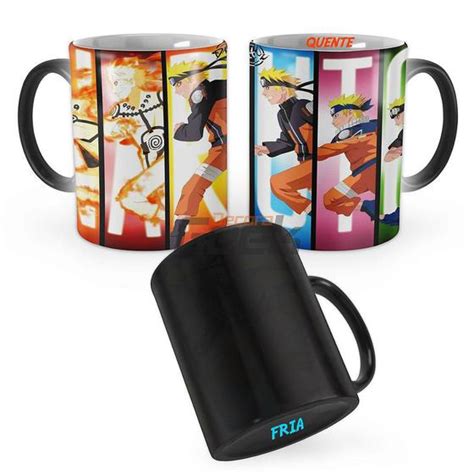 Caneca Mágica Naruto Anime Mod 5 Decora Geek Canecas Magazine Luiza