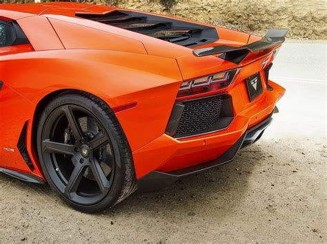 Vorsteiner Style Carbon Rear Bumper Grille For Lamborghini Aventador
