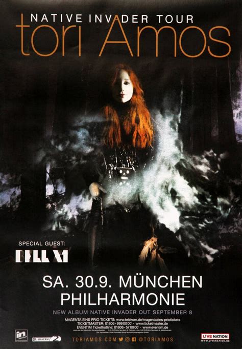 Tori Amos Native Invader Tour M Nchen