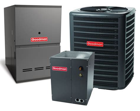 Goodman Gsxc160481 16 Seer 4 Ton Complete Split Downflow Ac System With