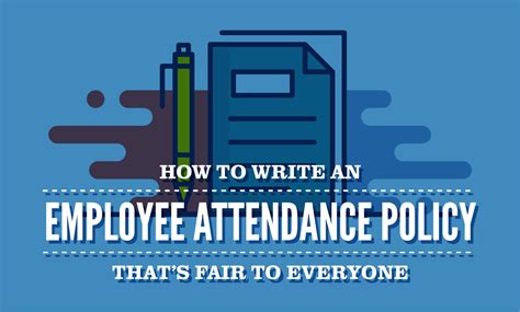 How To Write An Employee Attendance Policy Thats Fair To Everyone