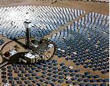 Pictures of Mojave Desert Solar Power Plant