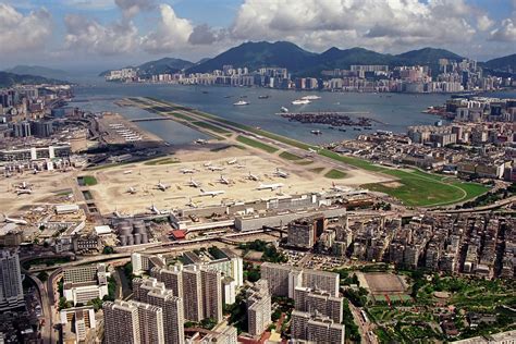 Kai Tak International Airport Hong Kong China Kai Tak Airport Hong