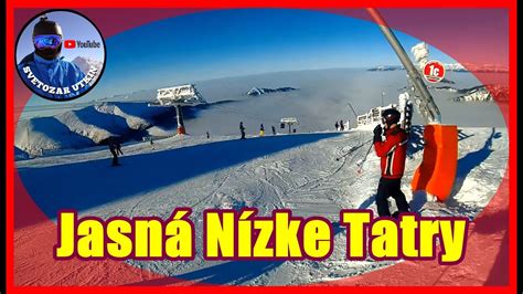 Skiing Jasná Chopok Nízke Tatry горнолыжный курорт в Словакии 2015