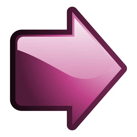 Arrow Right Pink Png Transparent Background Free Download 4750