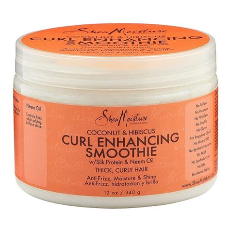 Shea Moisture Coconut And Hibiscus Curl Enhancing Smoothie For Thick