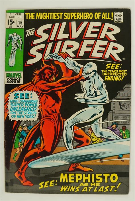 Lot Detail Silver Surfer May 1970 Marvel Comic Book