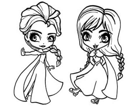 Gambar Mewarnai Frozen 2 Film Disney Terbaru ~ Gambar