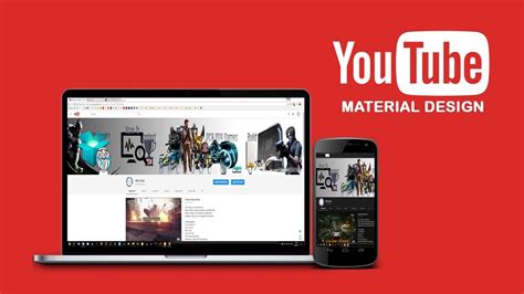 How To Activate The New Youtube Material Design 🔧 Youtube