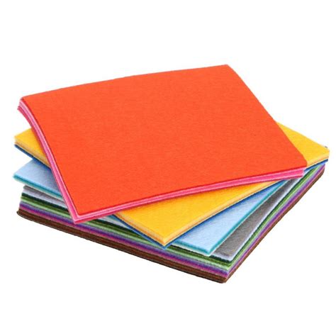 40 Colorslot Felt Fabric Polyester Non Woven Felt 1 Mm Thick Fabric