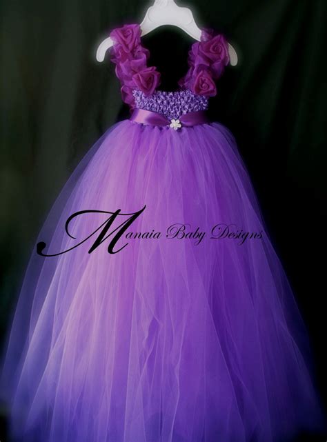 purple flower girl tutu dress etsy flower girl dresses flower girl dresses tutu flower