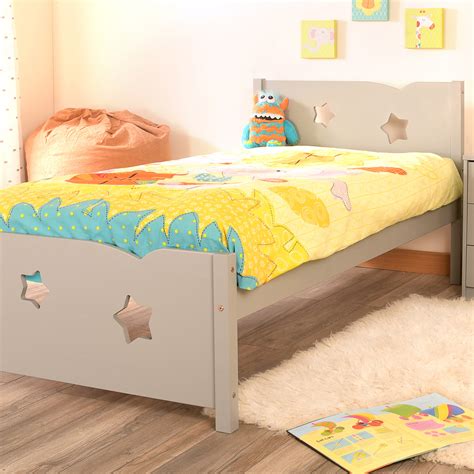 Childrens Wooden Star Bed Frame