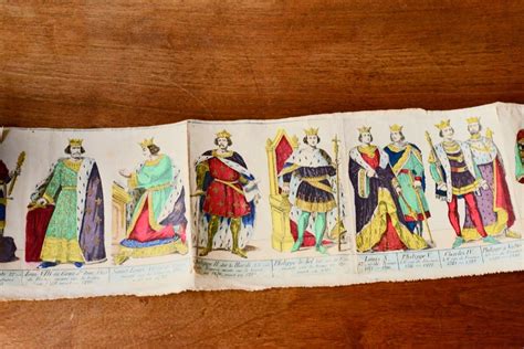 Proantic Panorama Historique Des Rois Et Empereurs De France