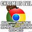 Chrome Is Evil Has Hidden 666 Triquetra With Occult Elemental Colors In 