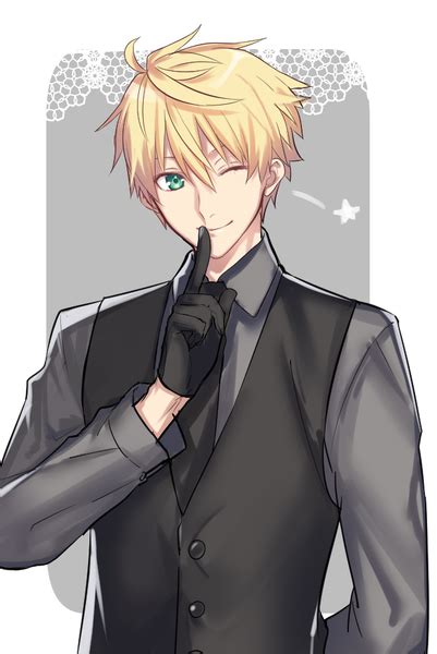 Anime Boy Blonde Hair