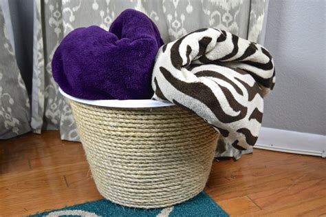 Sisal Rope Storage Basket · How To Make A Rope Basket