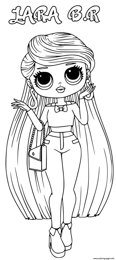 Free Printable Omg Dolls Coloring Pages