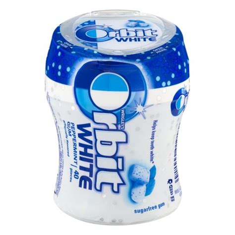 Orbit White Peppermint Sugarfree Gum Hy Vee Aisles Online Grocery