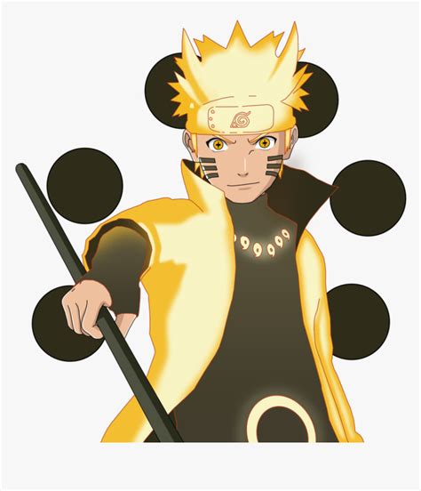 Seventh Hokage Naruto Uzumaki Bijuu Mode By Narutodrawingchannel Naruto