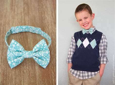 How To Make A Diy Patterned Bow Tie For Kids Artofit