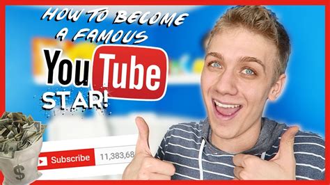 How To Become A Famous Youtube Star Youtube