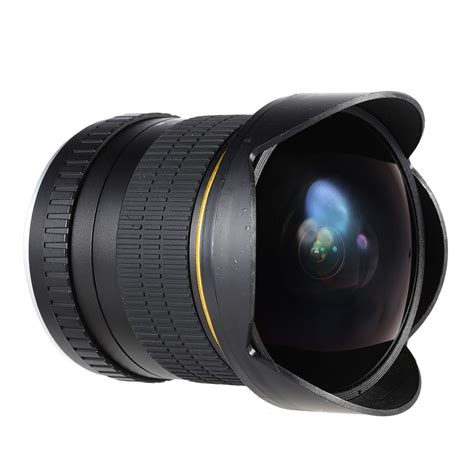 8mm F35 Ultra Wide Angle Fisheye Lens For Canon Dslr Cameras 1500d