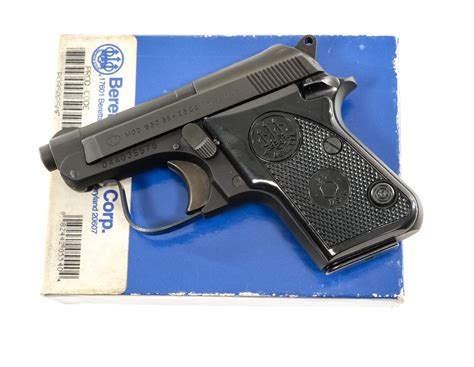 Beretta 950 Bs 25 Acp Semi Auto Pistol Online Firearms Auction