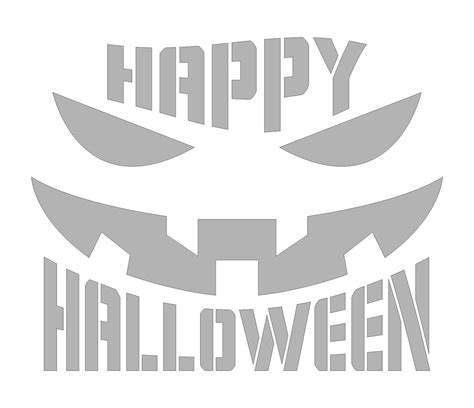 15 Best Happy Halloween Pumpkin Stencils Printable