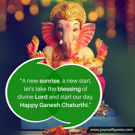 Ganesh Chaturthi Quotes Wishes Messages For Blissful Life My