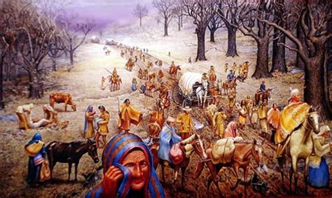 The Tragedies That Befell The Five Civilized Tribes That Were Forced To