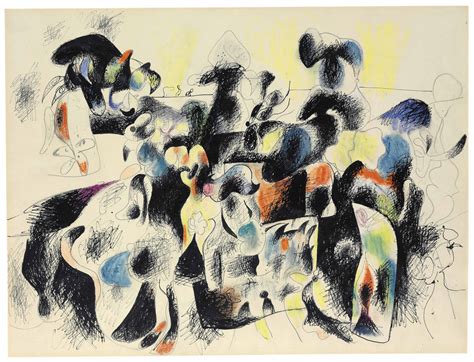 Arshile Gorky 1904 1948 Composition I Christies